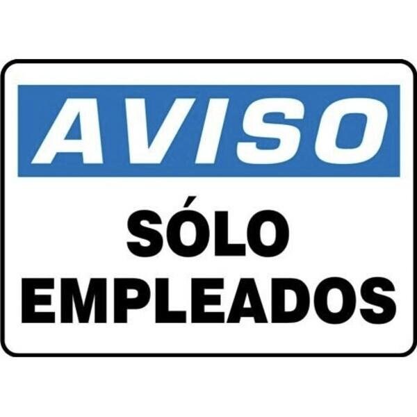 Accuform SPANISH BILINGUAL SAFETY SIGN 7 SHMADC803XT SHMADC803XT - main